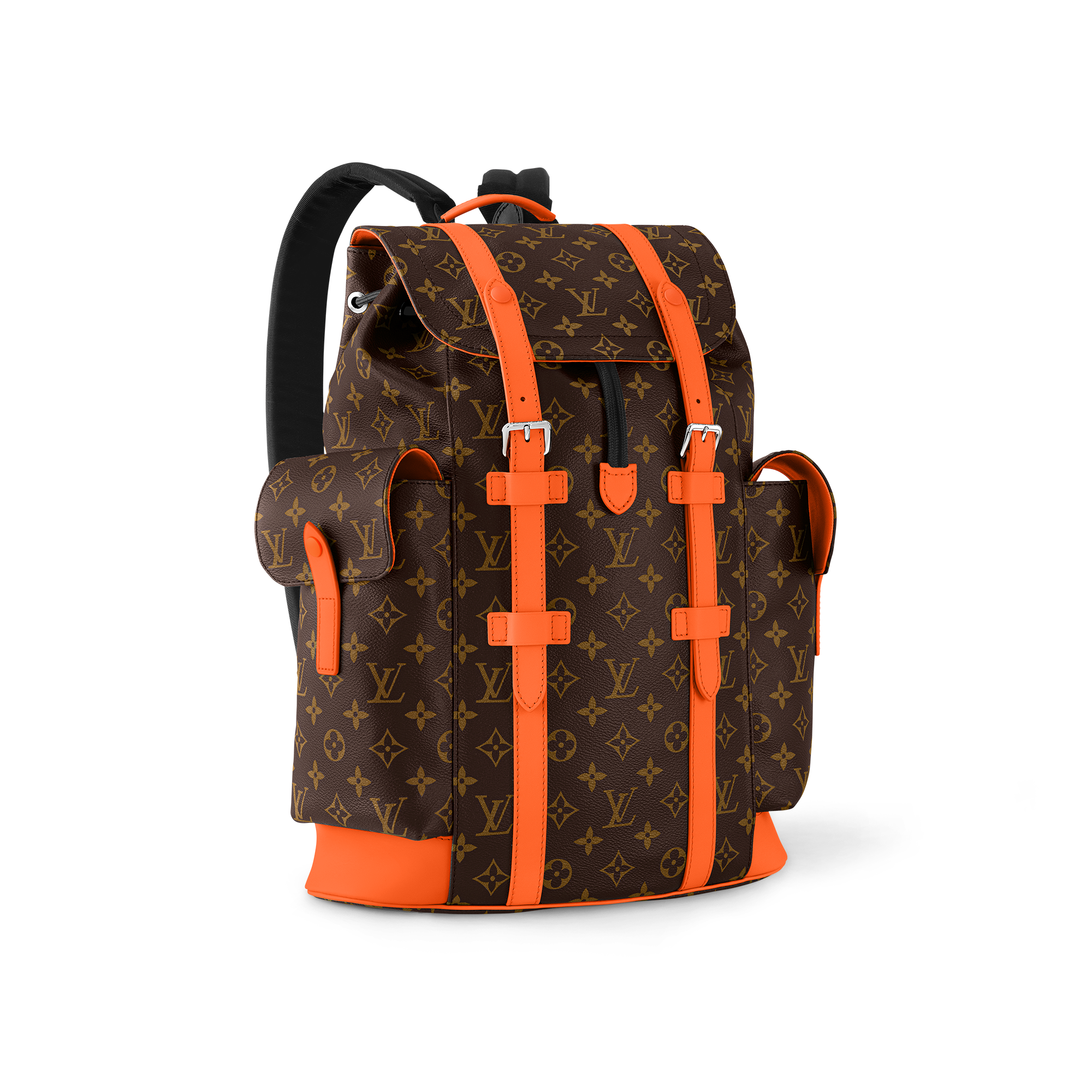 Louis vuitton 2024 orange backpack